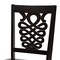 Baxton Studio Gervais Modern and Contemporary Transitional Dark Brown Finished Wood 2-Piece Dining Chair Set 177-11381-Zoro - alternate 6
